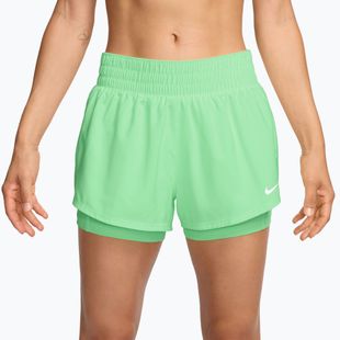 Dámské tréninkové šortky Nike One cucumber calm/white