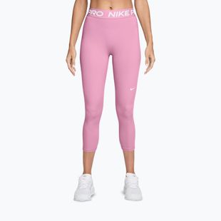 Dámské legíny Nike Pro pink rise/white