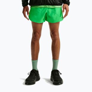 Pánské šortky Nike Stride Dri-Fit s podšívkou 5" zelená jiskra