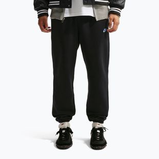 Pánské kalhoty Nike Club Cuffed Brushed black/black/football blue