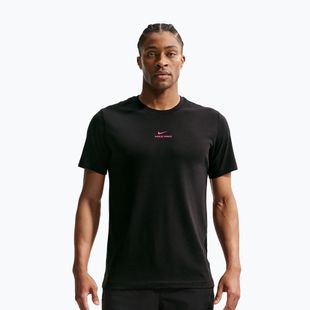 Pánské tréninkové tričko Nike Pro black/hyper pink