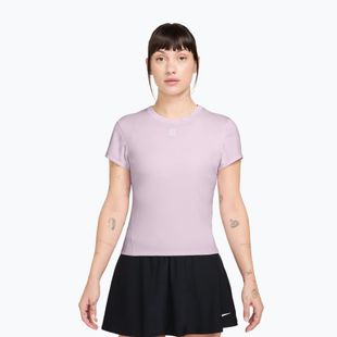 Dámské tenisové tričko Nike Court Dri-Fit Advantage bleached lilac/white