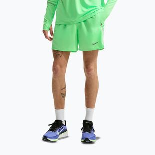 Pánské běžecké šortky Nike Miler illusion green