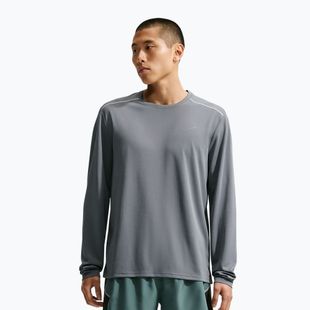 Pánské běžecké tričko Longsleeve Nike Miler Dri-Fit UV smoke grey