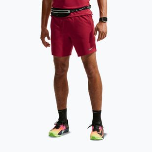 Pánské běžecké šortky Nike Stride Dri-Fit Brief-Lined 7" tough red
