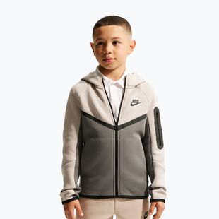 Dětská mikina Nike Sportswear Tech Fleece moon particle/cave stone/black/black