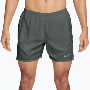 Pánské šortky Nike Miler Dri-Fit Brief Lined 5" camo green/mineral slate