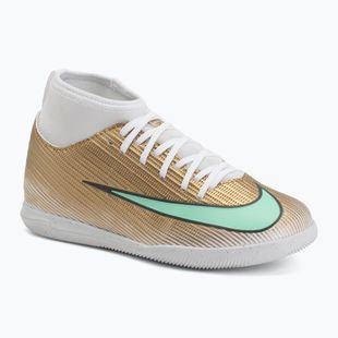 Dětské kopačky Nike Jr. Mercurial Superfly 11 Club "Kylian Mbappé" metallic gold/green glow