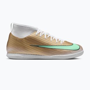Dětské kopačáky Nike Jr. Mercurial Superfly 11 Club "Kylian Mbappé" metallic gold/green glow