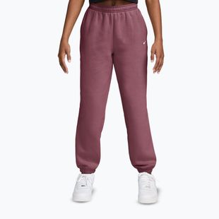Dětské kalhoty Nike Sportswear Studio Fleece pink smoke/white