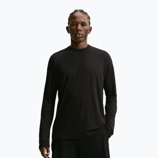Pánské tričko Longsleeve Nike 24.7 ImpossiblySoft Light black/black/dark smoke grey