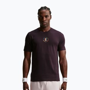 Polo tričko Nike Court Dri-Fit Burgundy Ash