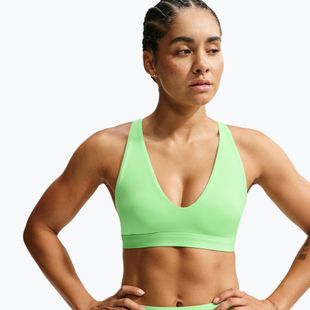 Sportovní podprsenka Nike Indy Strappy illusion green/black