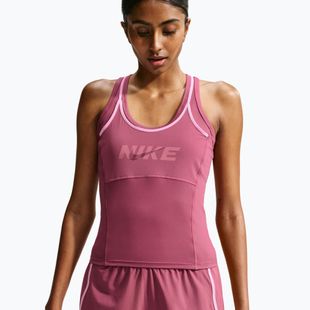 Dámské tréninkové tričko Nike One pink smoke/pink rise/mystic dates/white