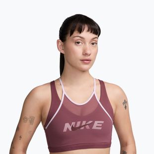 Sportovní podprsenka Nike One pink smoke/bleached lilac/mystic dates