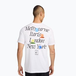 Pánské tričko na lezení Nike Court Dri-Fit white