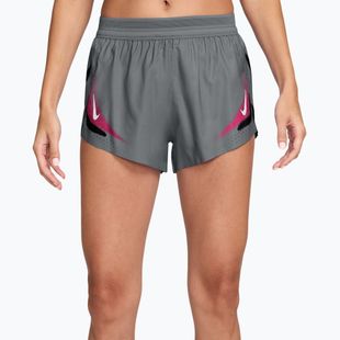Dámské běžecké šortky Nike AeroSwift iron grey/white