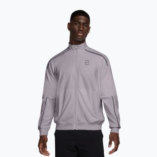 Pánská tenisová mikina Nike Court Heritage silver lilac/gridiron