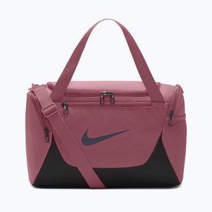 Tréninková taška Nike Brasilia Duffel Extra Small 24 l pink smoke/black/gridiron