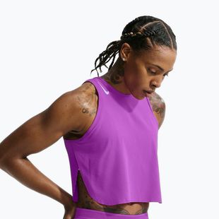 Dámské běžecké tričko Nike AeroSwift Dri-Fit ADV vivid purple/purple pulse