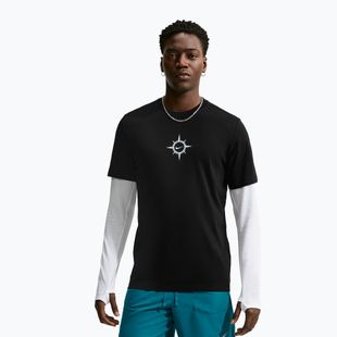 Pánské běžecké tričko Nike Dri-Fit Graphic black/action grape