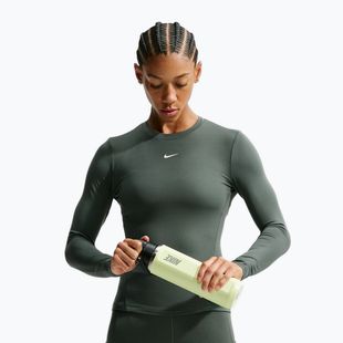 Dámské tréninkové tričko Longsleeve Nike One Fitted camo green/white