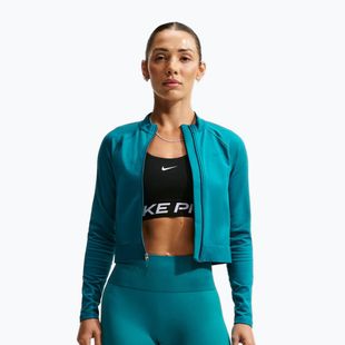 Dámské legíny Nike Pro Seamless High-Waisted 7/8 bright spruce