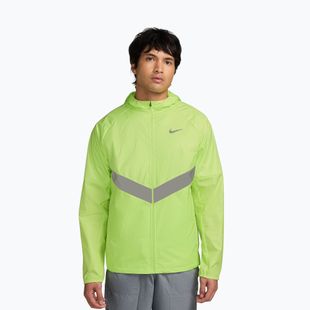 Pánská běžecká bunda Nike Miler Therma-Fit Repel Winterized light lemon twist/black