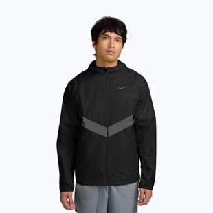 Pánská běžecká bunda Nike Miler Therma-Fit Repel Winterized black/black