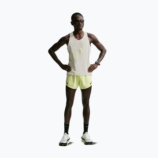 Pánské běžecké tričko Nike AeroSwift Light Bone