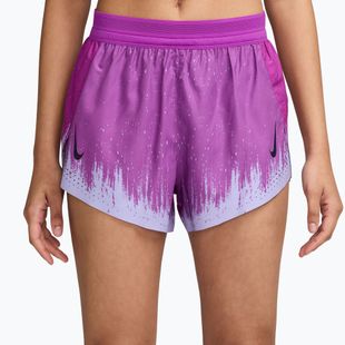 Dámské běžecké šortky Nike AeroSwift vivid purple/purple dynasty
