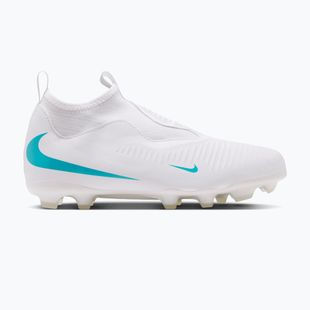 Dětské kopačky Nike Phantom 6 High Academy Jr FG/MG white/white/dusty cactus