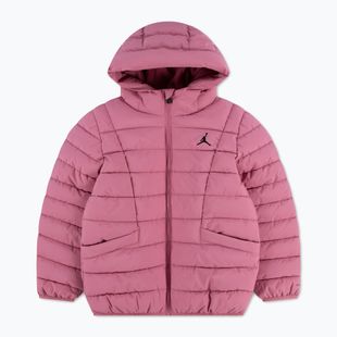 Dětská bunda Jordan Midweight Puffer W/Pipping desert berry