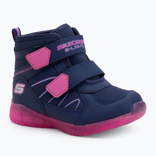 Dětské boty SKECHERS Illumi-Brights Polar Steppers navy/multi