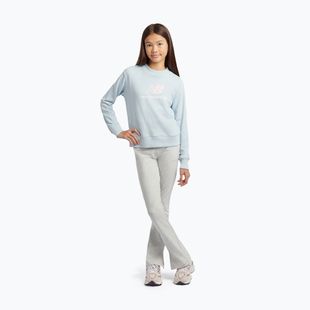 Dětská mikina New Balance FT Stacked Logo Crew oxford blue