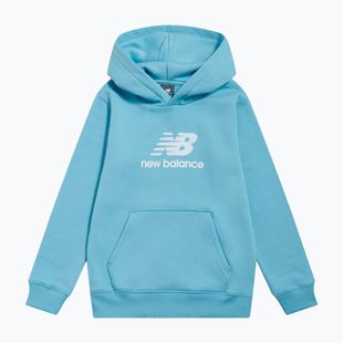 Dětská mikina New Balance BB Stacked Logo Hoodie taffy blue