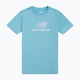 Dětské tričko New Balance Jersey Stacked Logo Tee taffy blue
