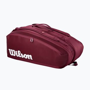 Tenisová taška Wilson Defyer Racket Bag 15Pk V1 red