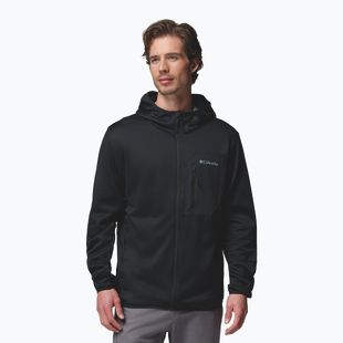 Pánská trekingová mikina Columbia Tall Heights Hdd Grid Fleece Full Zip black