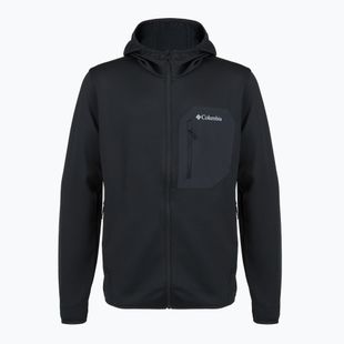 Pánská trekingová mikina Columbia Tall Heights Hdd Grid Fleece Full Zip black