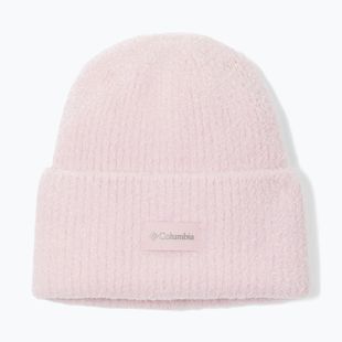 Dámská zimní čepice Columbia CSC Luxe Cuffed Beanie mineral pink
