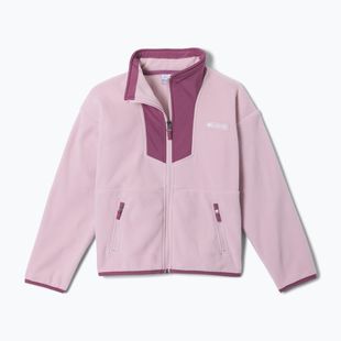 Dětská fleecová mikina Columbia Sequoia Grove Full Zip Fleece mineral pink/antique mauve