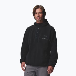 Pánská fleecová mikina Columbia Helvetia II Hoodie Black