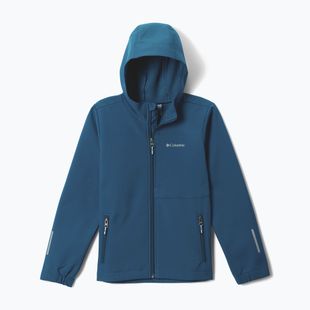 Dětská softshellová bunda Columbia Ascender Hooded Softshell phoenix blue