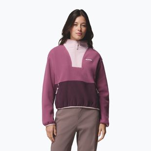 Dámská fleecová mikina Columbia Sequoia Grove II Half Zip Fleece Antique Mauve/Moonvista/Mineral Pink