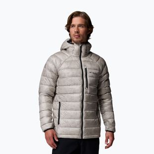 Pánská péřová bunda Columbia Arctic Crest Down Hooded flint grey