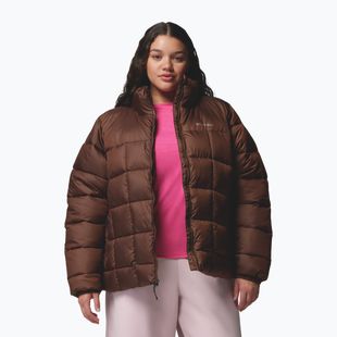 Dámská zateplená bunda Columbia Puffect III Full Zip tobacco