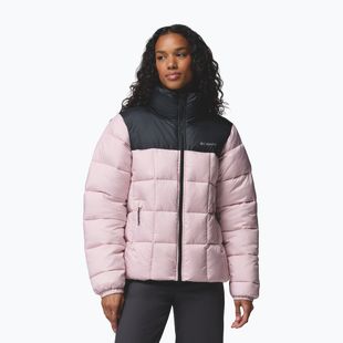 Dámská zateplená bunda Columbia Puffect III Full Zip mineral pink/black