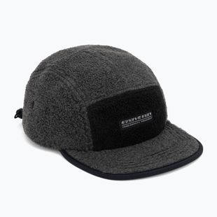 Kšiltovka Columbia Creek Side Thermal 5 Panel charcoal heather fleece/black ripstop