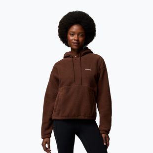 Dámská fleecová mikina Columbia Timber Meadow MTR Fleece Hoodie tobacco